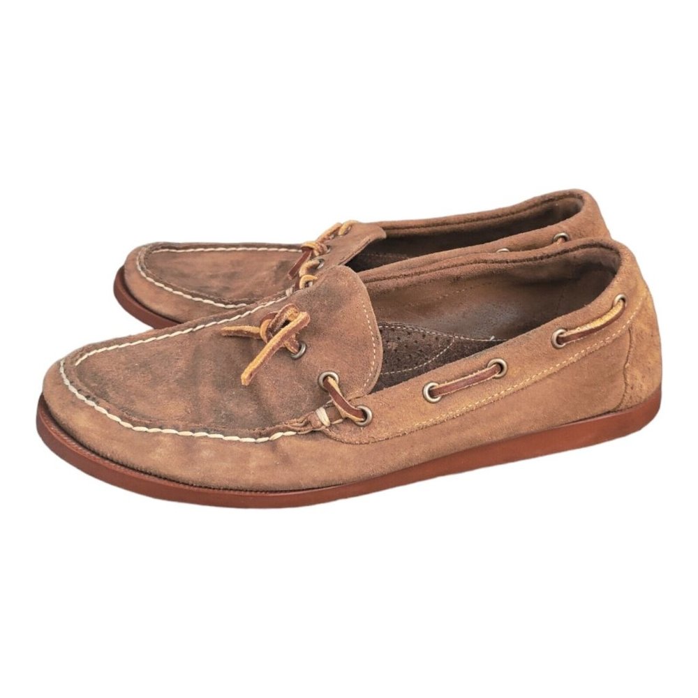 AE by Allen Edmonds Northland Men's Leather Loafers Boat Casual Shoes - size 9B